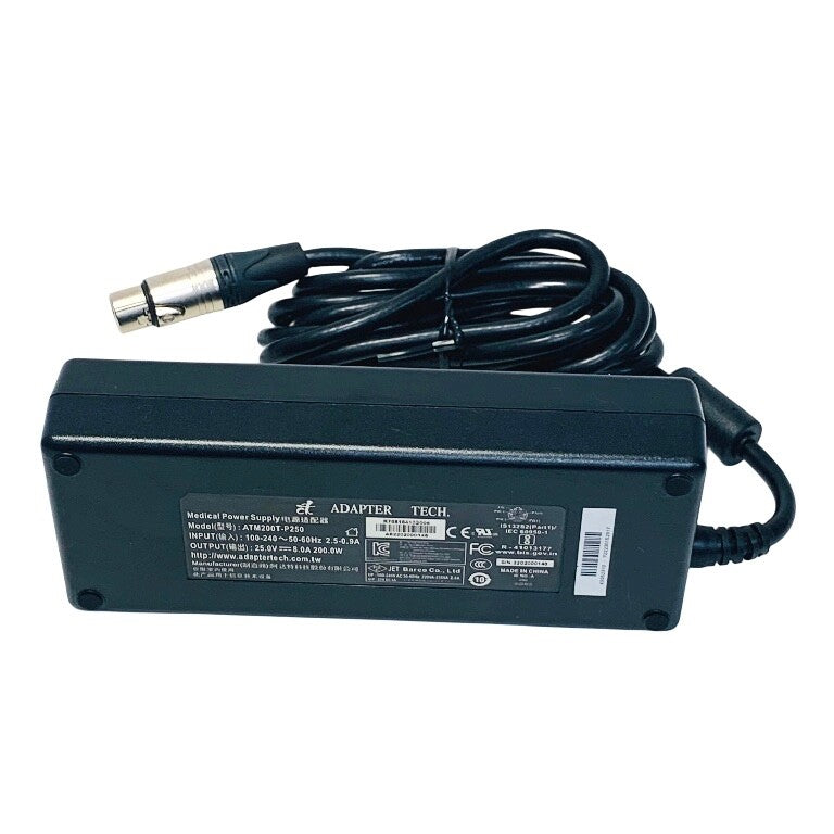 Adapter Tech REF ATM200T-P250, Medical 25V 8A Power Supply