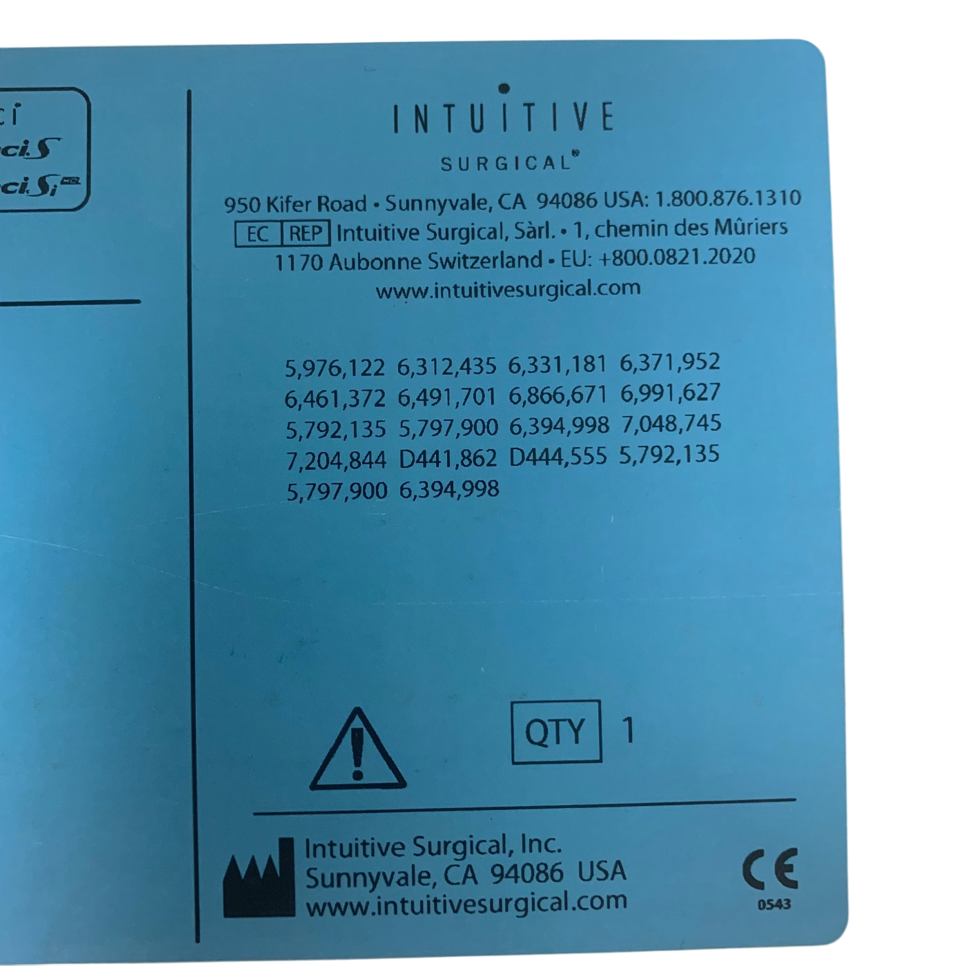 Intuitive Surgical 420246 Da Vinci Atrial Retractor Short Right  (New)