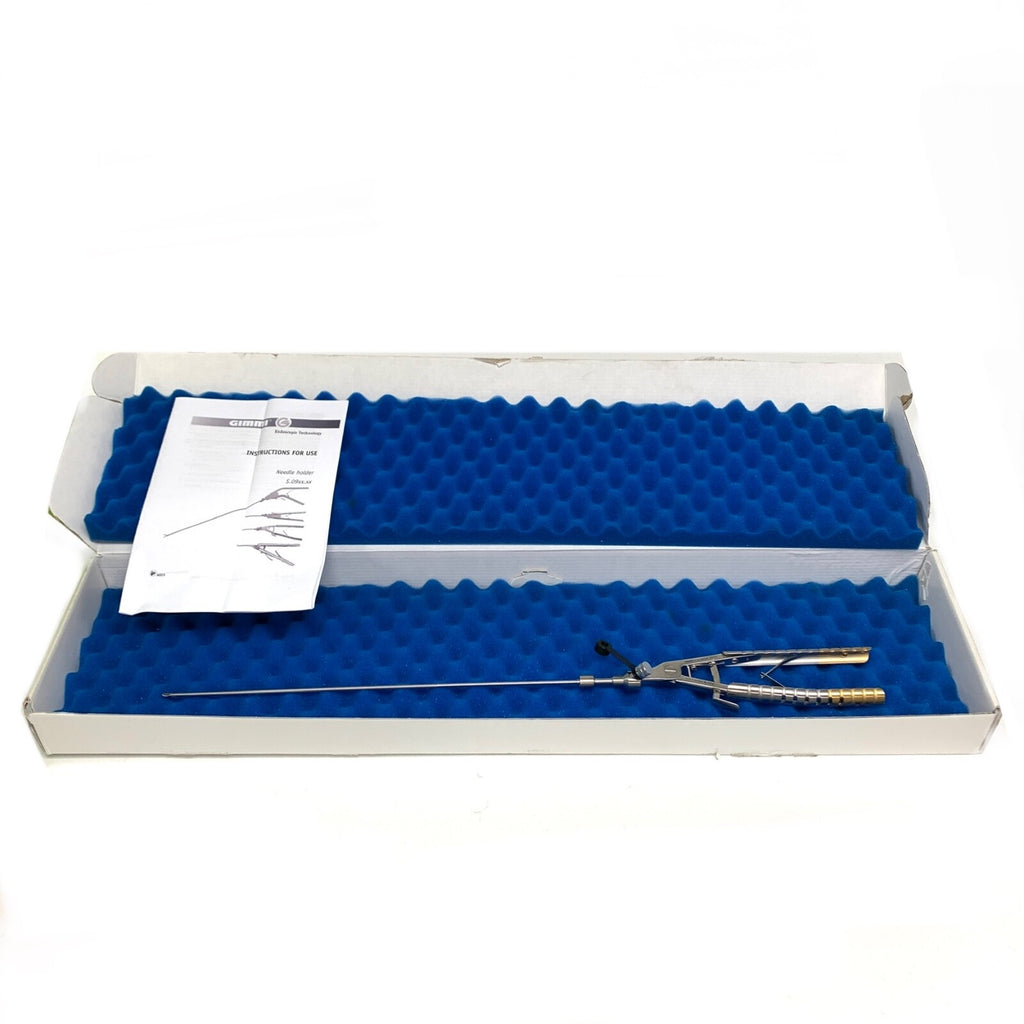 Gimme REF S.0903.51ADOS, Alphadur Ados Needle Holder Left Curved, 29cm