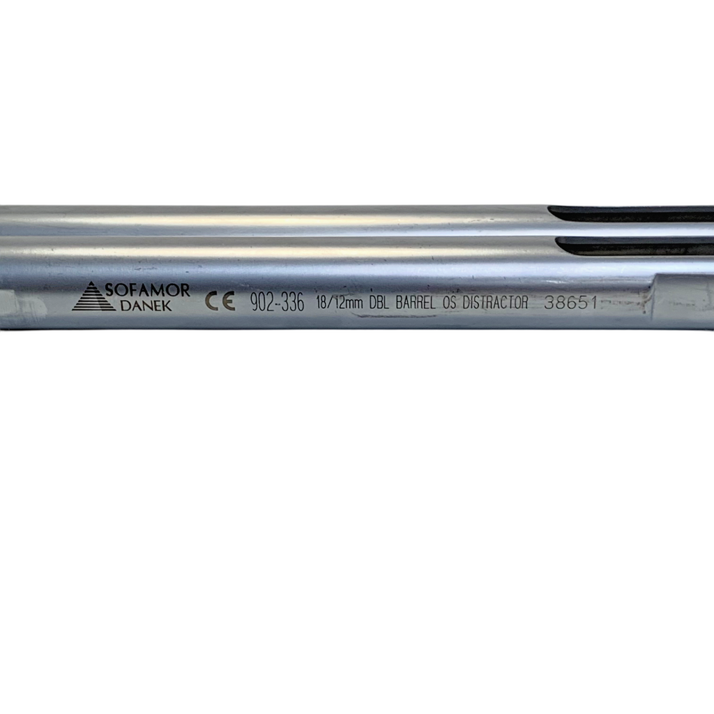 Sofamor Danek 902-336, 18/12mm DBL BARREL OUTER SLEEVE DISTRACTOR