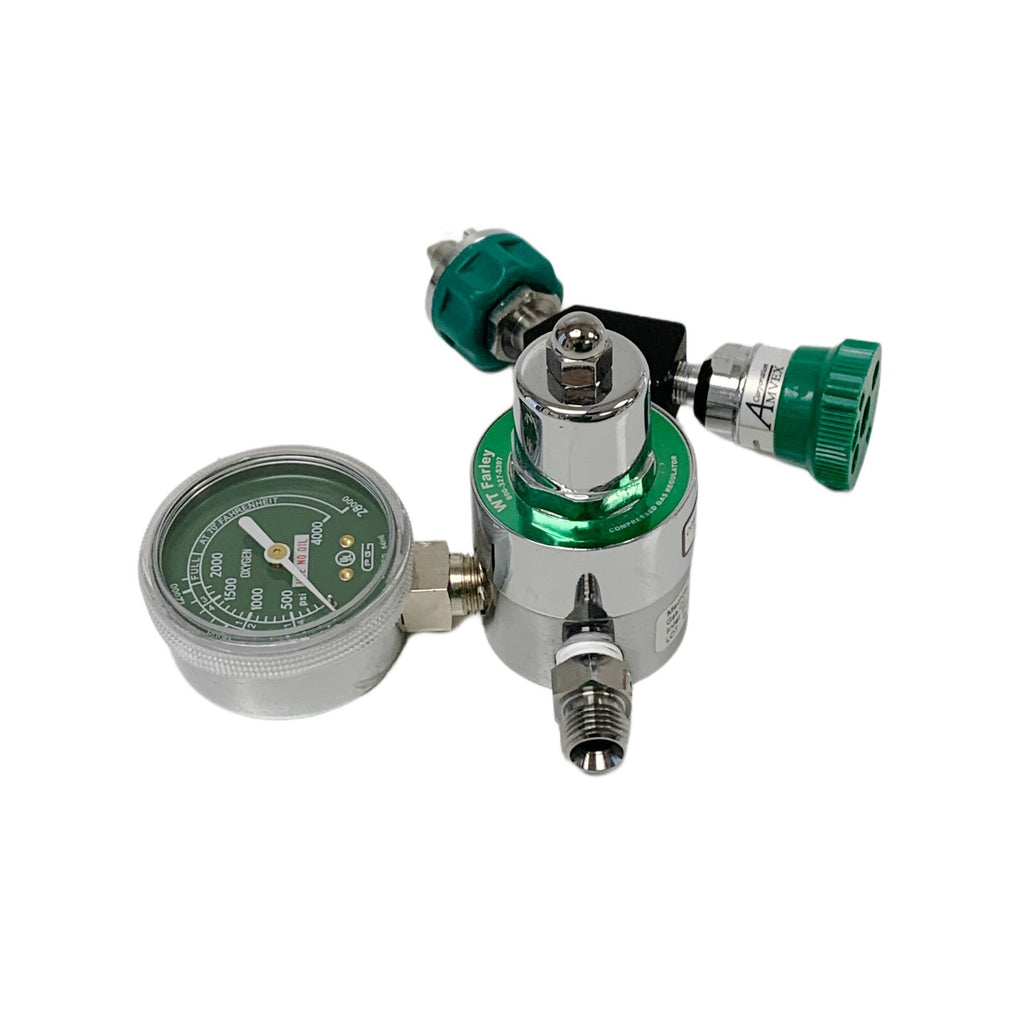 WT FARLEY Oxygen Compressed Gas Regulator