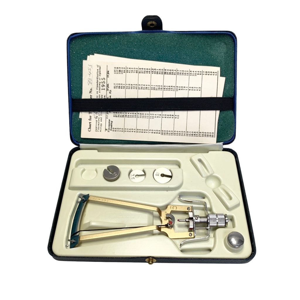 SKLAR REF 88-453, SCHIOTZ TONOMETER WITH CASE