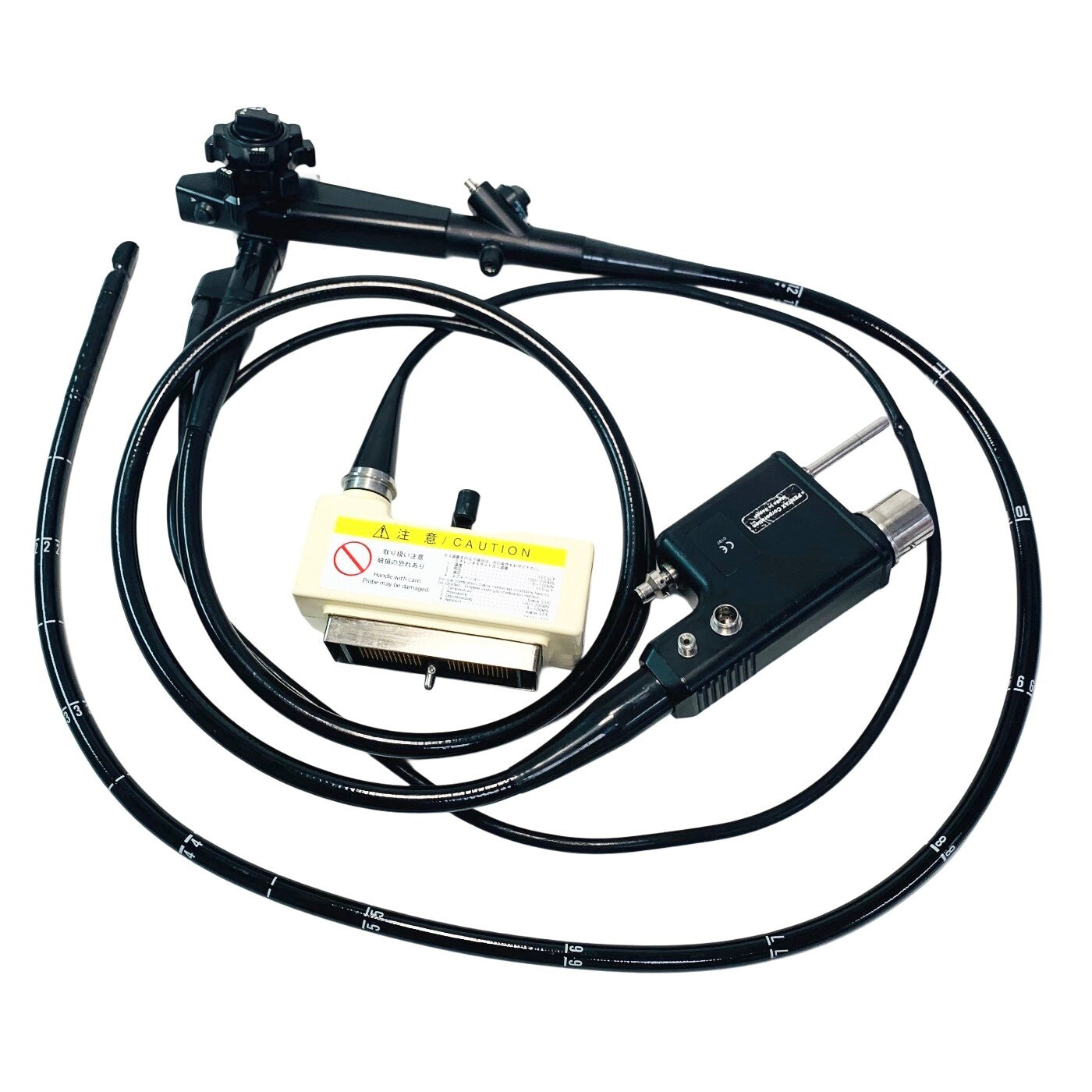 PENTAX REF EG-3830UT, ULTRASOUND VIDEO GASTROSCOPE w/OF-B141 & Case