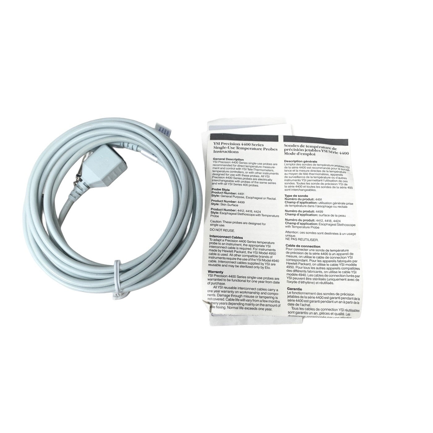 YSI REF 4940, Interconnect Cable for 4400 Series