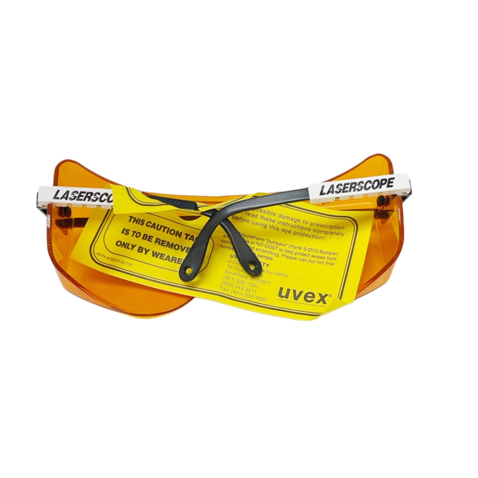 Laserscope Uvex L99-OTG-KTP/L Laser Safety Glasses – OD 7 @ 532 NM