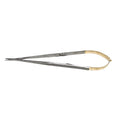 V. Mueller 61-2558 Castroviejo Needle Holder Tungsten Carbide TC Germany 5.5"