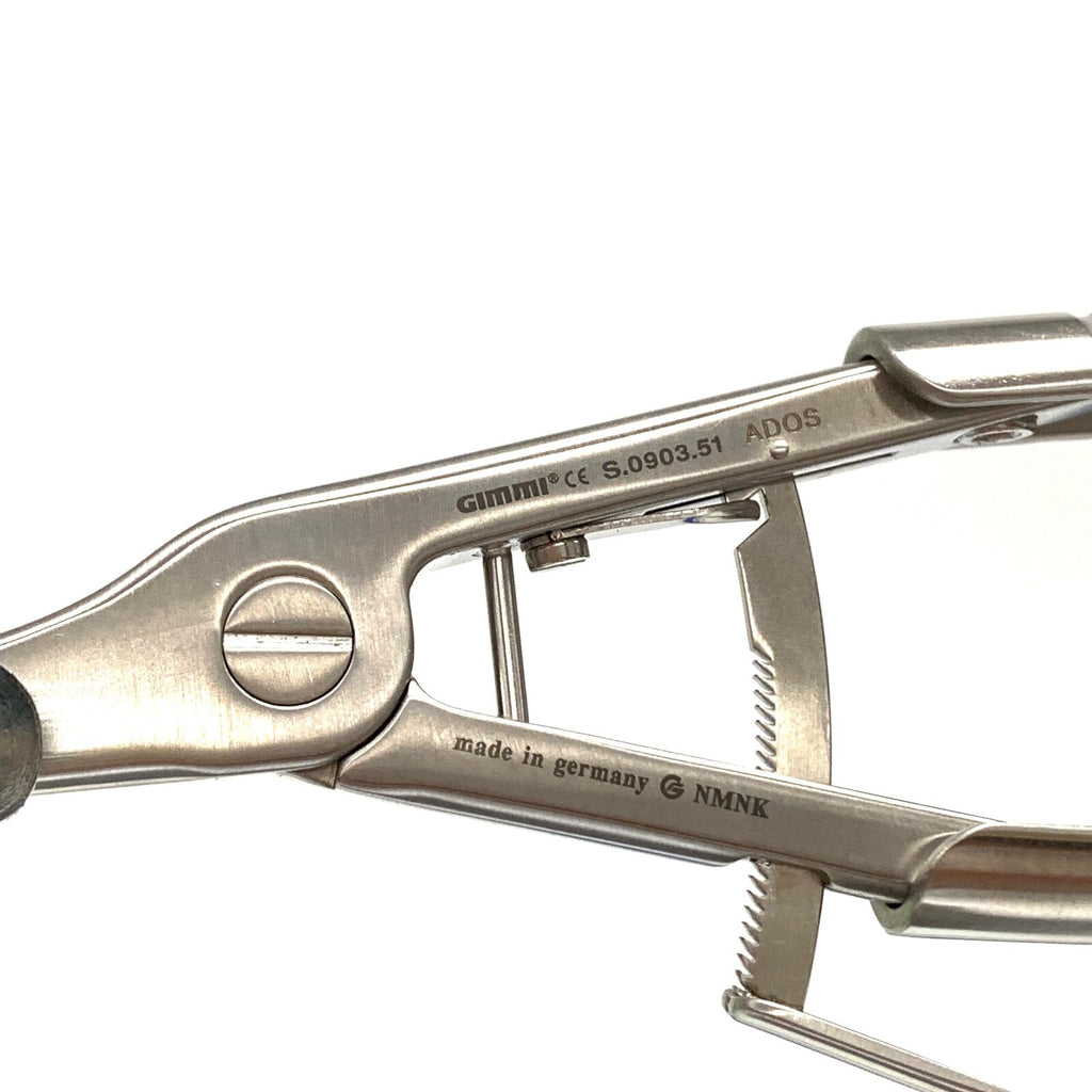 Gimme REF S.0903.51ADOS, Alphadur Ados Needle Holder Left Curved, 29cm