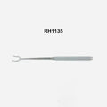 V. Mueller RH1135 Nasal Tenaculum Hook, Dbl Prongs,  6-3/8 Inch Instrument