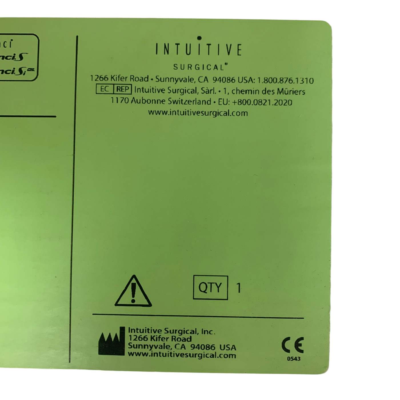 Intuitive Surgical 428090 Da Vinci Permanent Cautery Hook  (New)