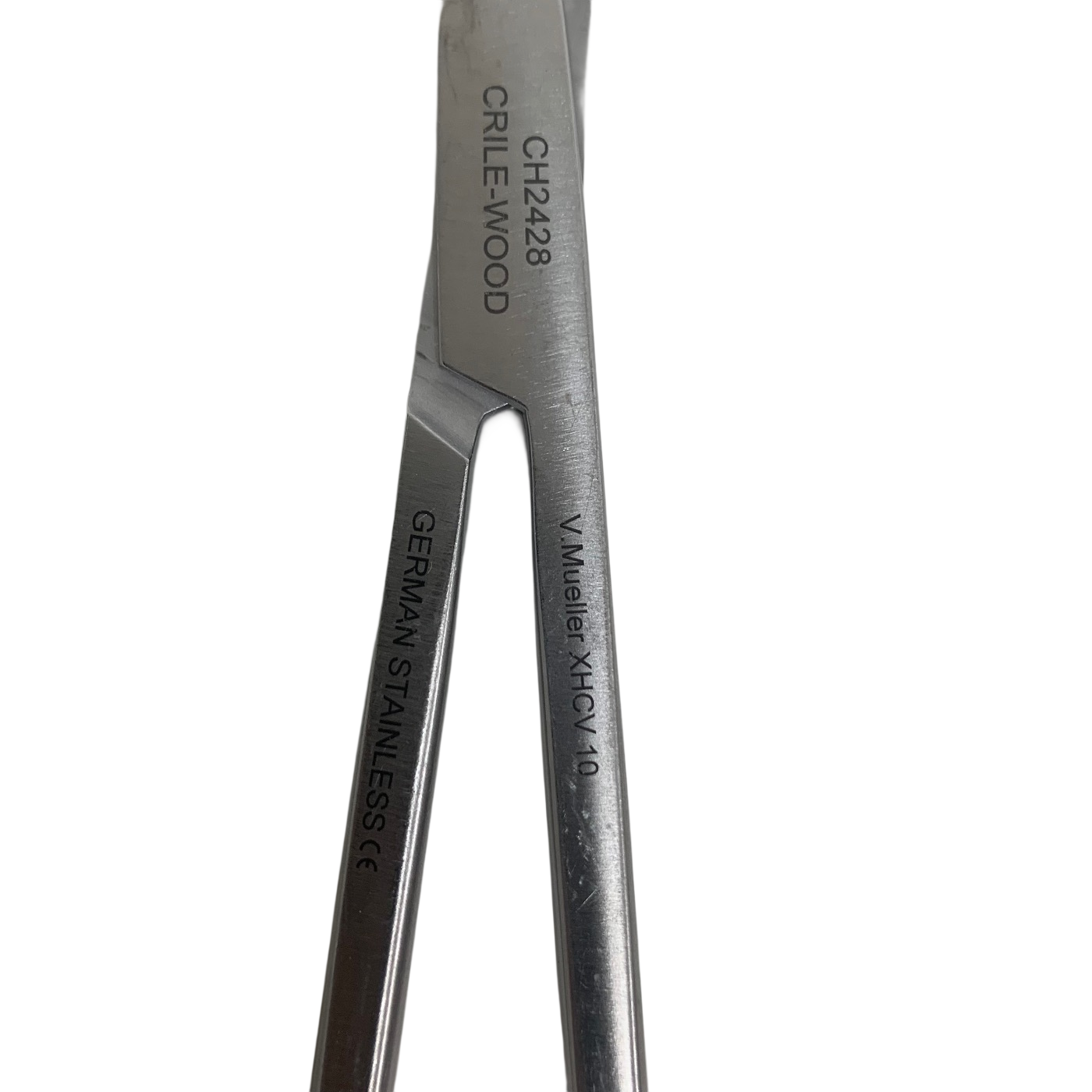 V. Mueller CH2428 Vital Crile-Wood Needle Holder, Straight, 11-3/4"