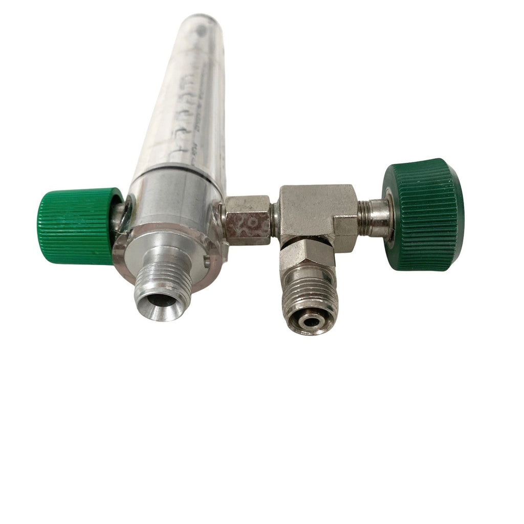 PRECISION MEDICAL 8MFA O2 Flowmeter 44-67 LPM Max Flush W/ Female Connector