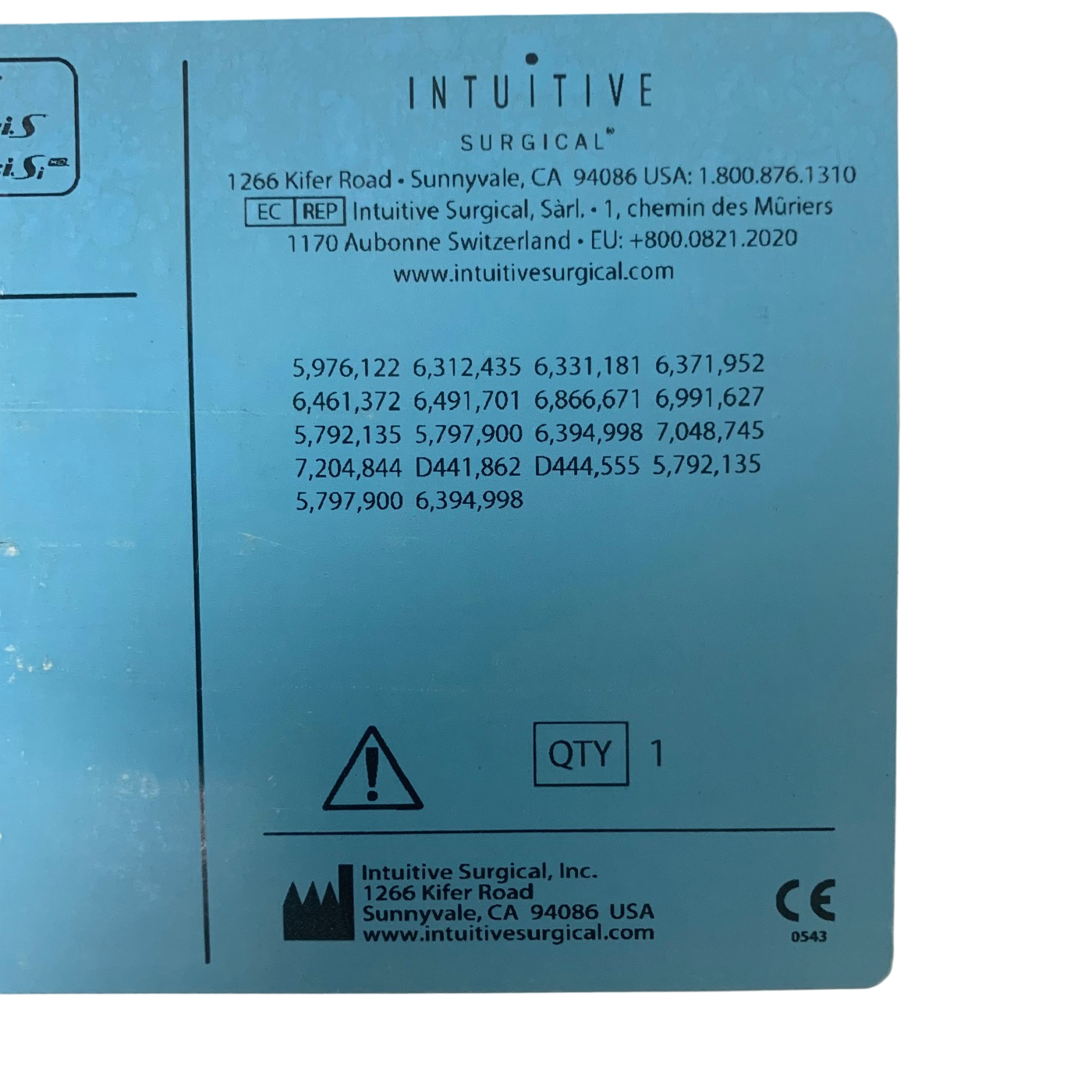 Intuitive Surgical 420189 Da Vinci Double Fenestrated Grasper  (New)
