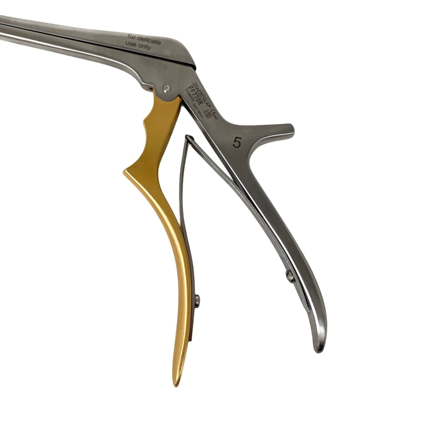 Aesculap Ref FF770R, Kerrison Rongeur 5mm 180mm Spine Neuro Surgical Instrument