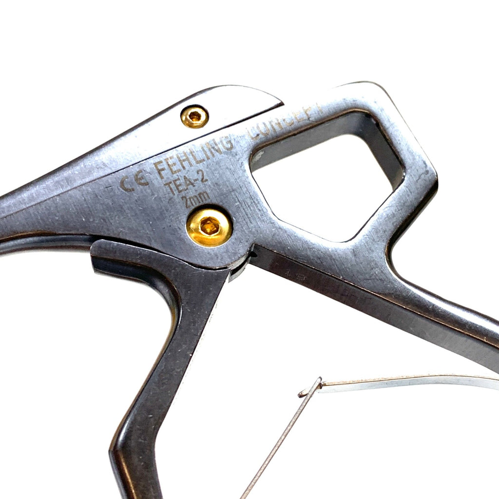 Fehling REF TEB-1,TEB-2,TEB-3, 1,2,3mm Concept Classic Kerrison Punch, Flat Foot