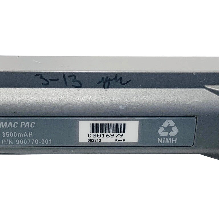 GE/Marquette REF 900770-001, Battery For Mac Pac, 3500 mAH Rechargeable, GEMS-IT
