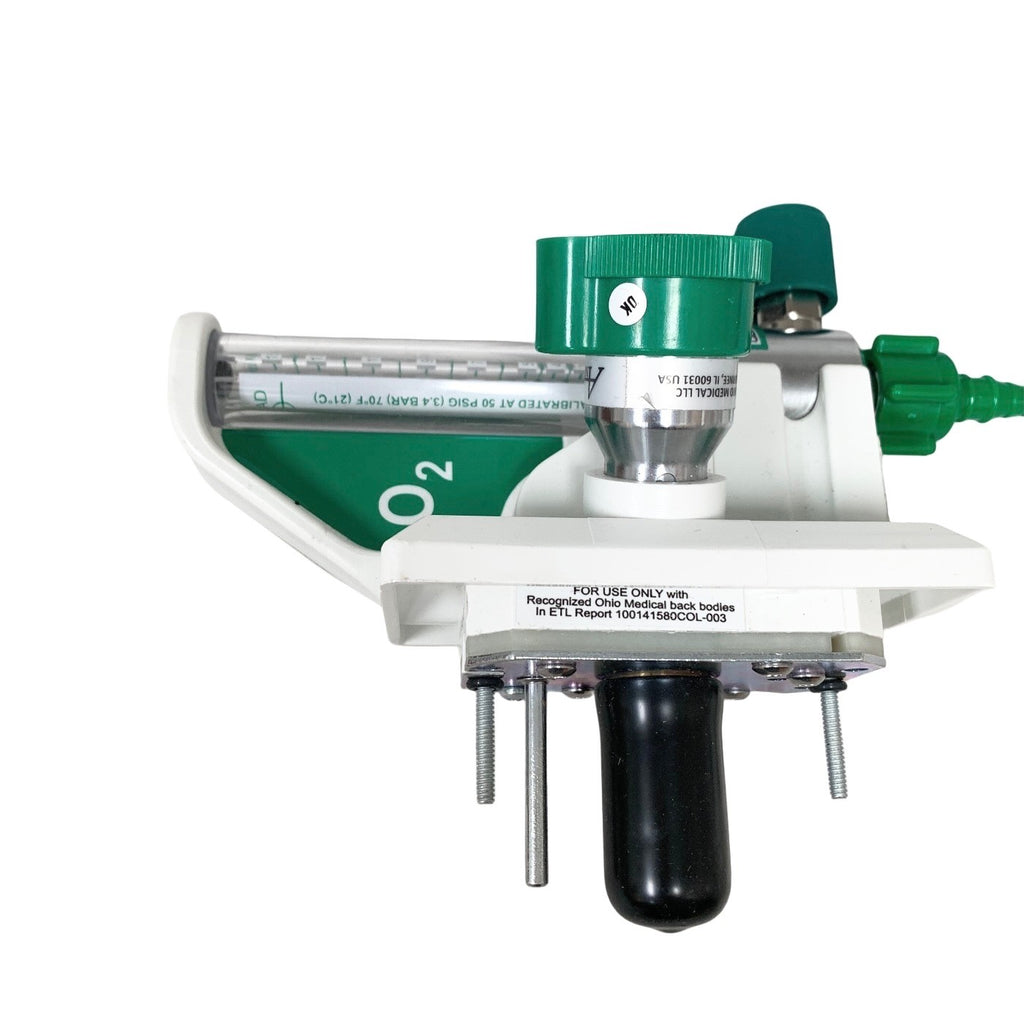 Ohio Medical FI-T15UO-ON-E, Oxygen Integrated Flowmeter O2 Flowmeter