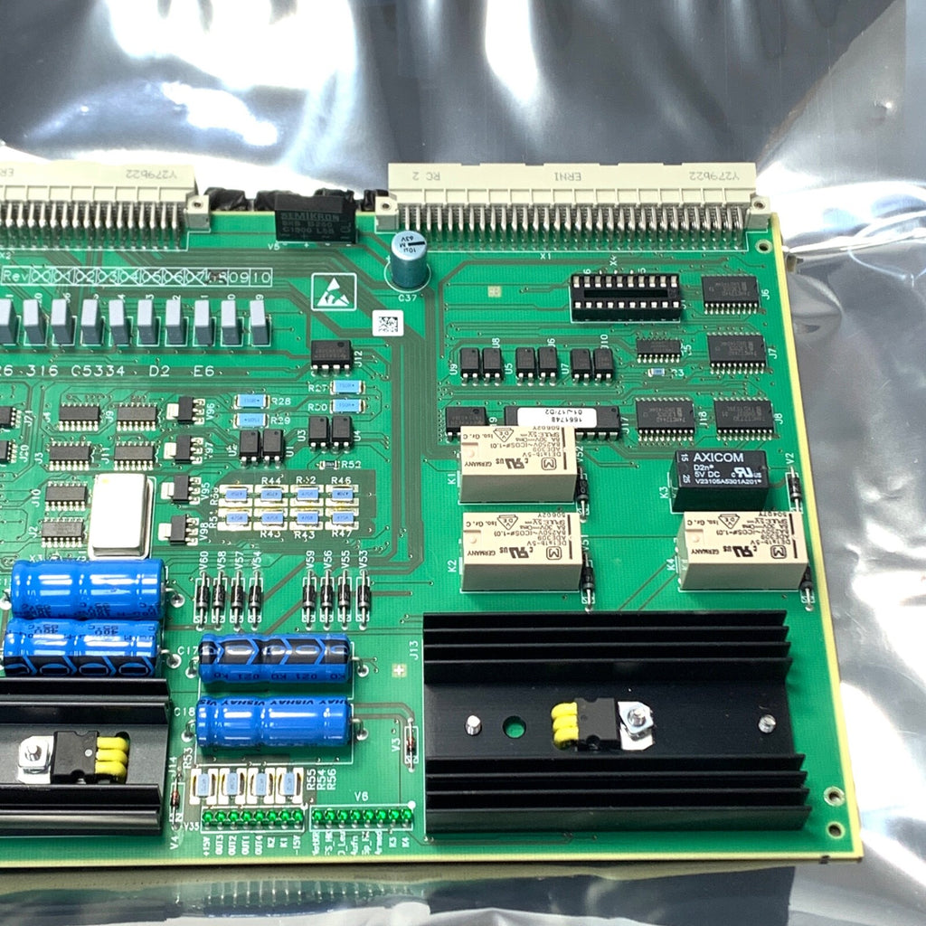 Siemens REF 9726316, C5334 D2 E6, Radiology Board