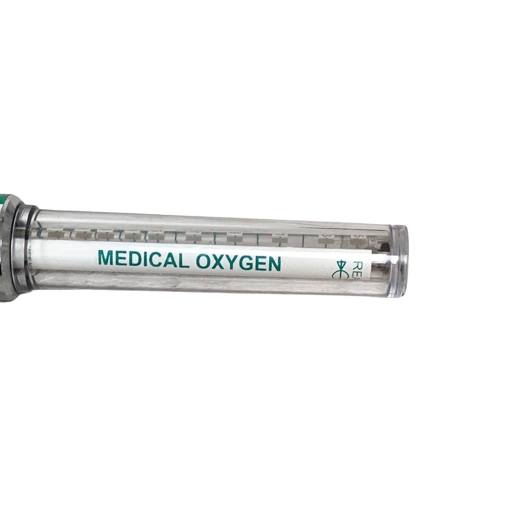 Ohio Medical Oxygen Flowmeter 0-15 LPM O2 Pressure Compensated DISS Connection