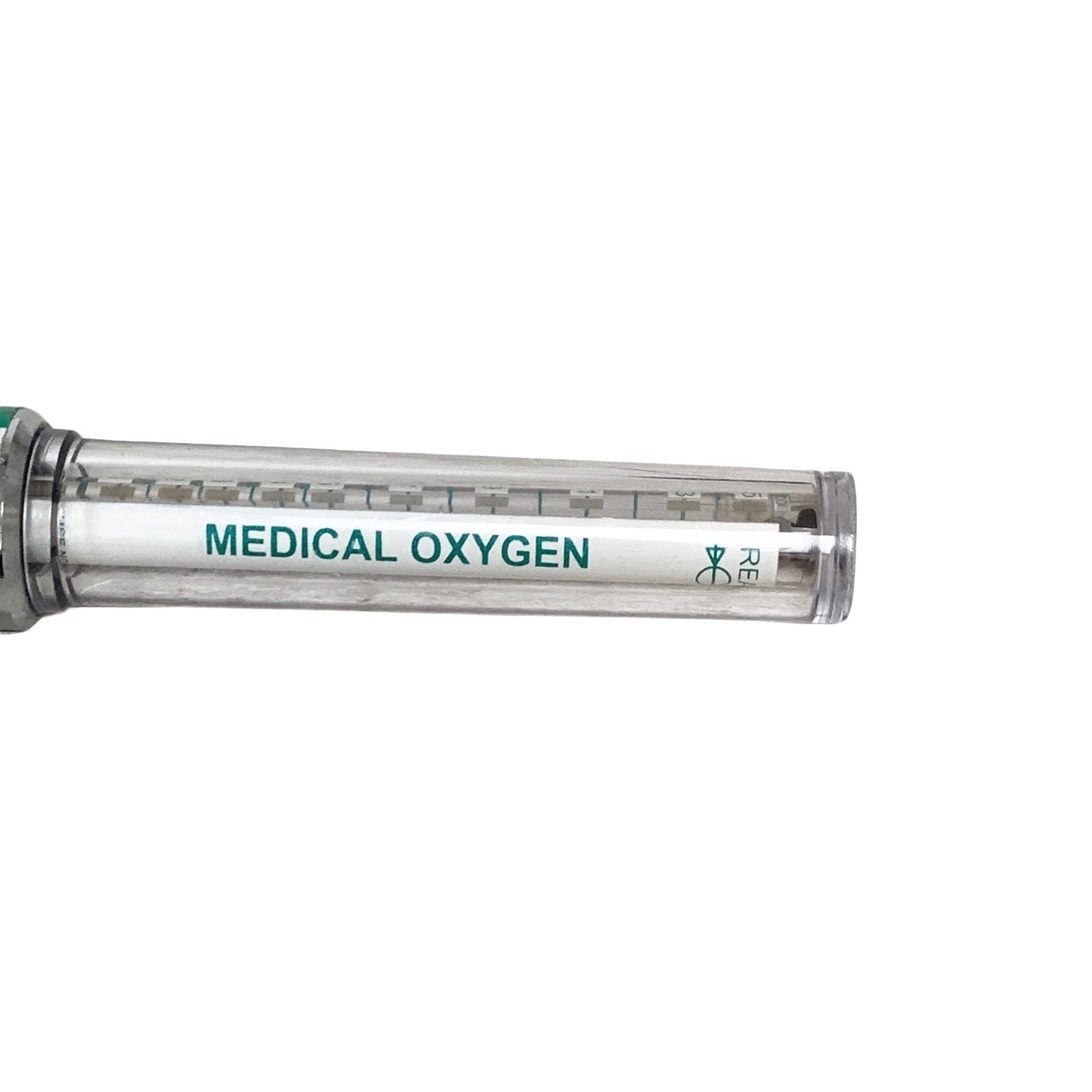 Ohio Medical Oxygen Flowmeter 0-15 LPM O2 Pressure Compensated DISS Connection
