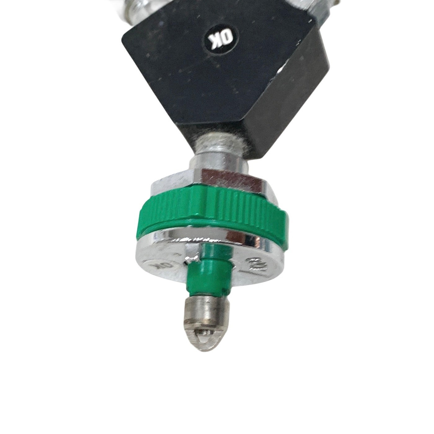 Amvex Corporation Dual O2 Flowmeter, Model O2, w/ Y Block Assembly, MALE CONNECT