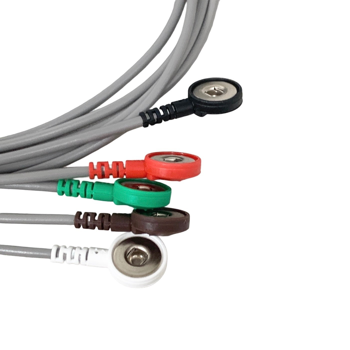 NEW CONMED FSP24-005 ECG Leadwires 5-Lead Shielded Snap 24" Patient Safety Cable