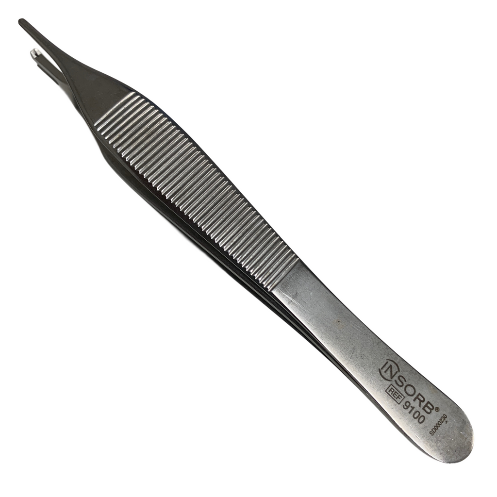 INSORB 9100 Stainles Germany Dual Tip 12.5cm Forceps Plastic Surgical Instrument