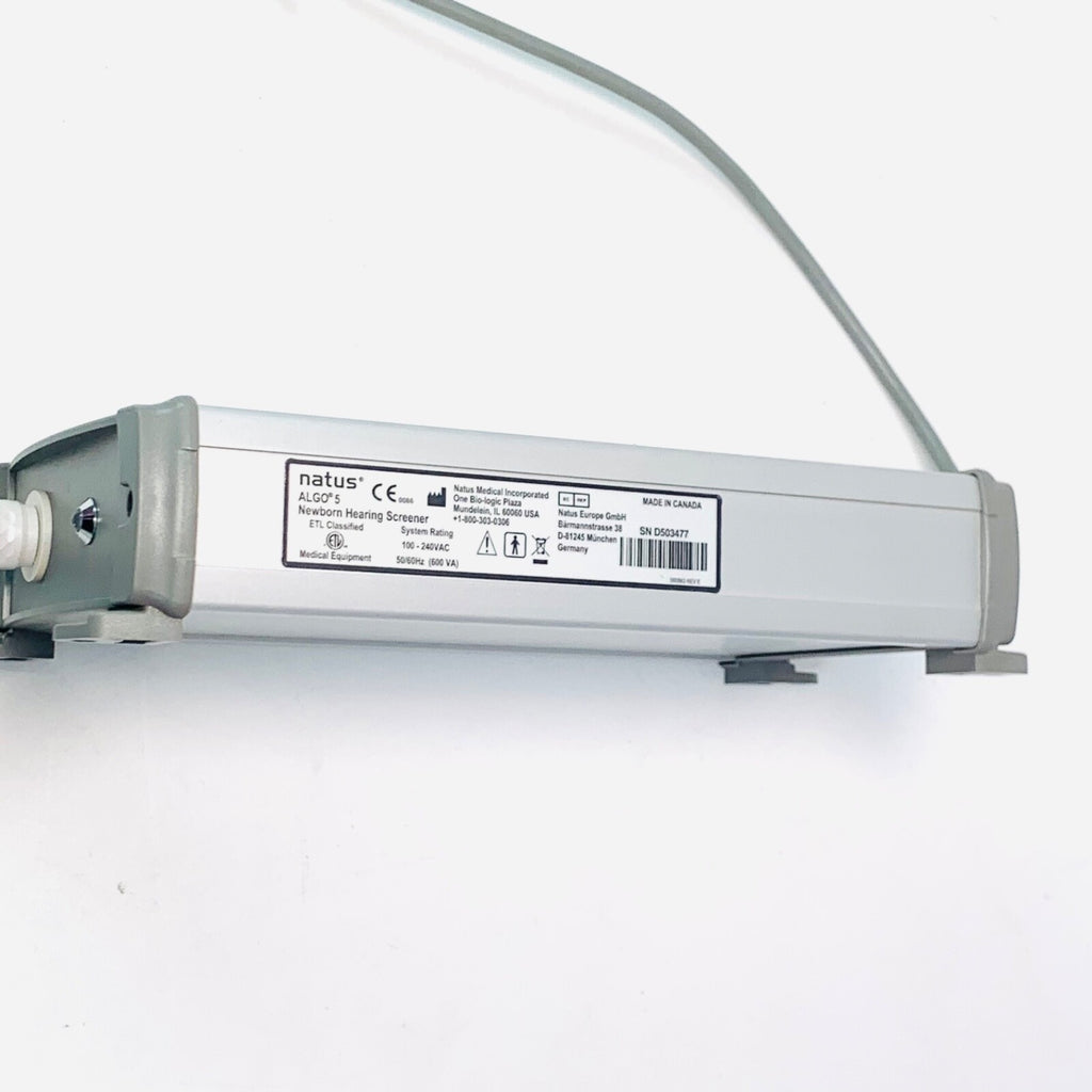 Natus ALGO 5 Ref 000698, 000619, Hearing Screener Preamp w/ Pre-Amp Cable