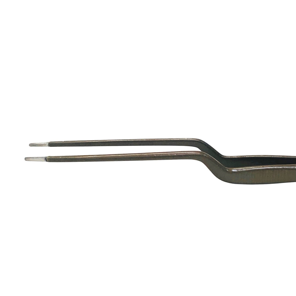 V.MUELLER NL1802 GERALD BIPOLAR FORCPS BAYNET SHAPE, INSULATED. LENGTH 14.6 cm