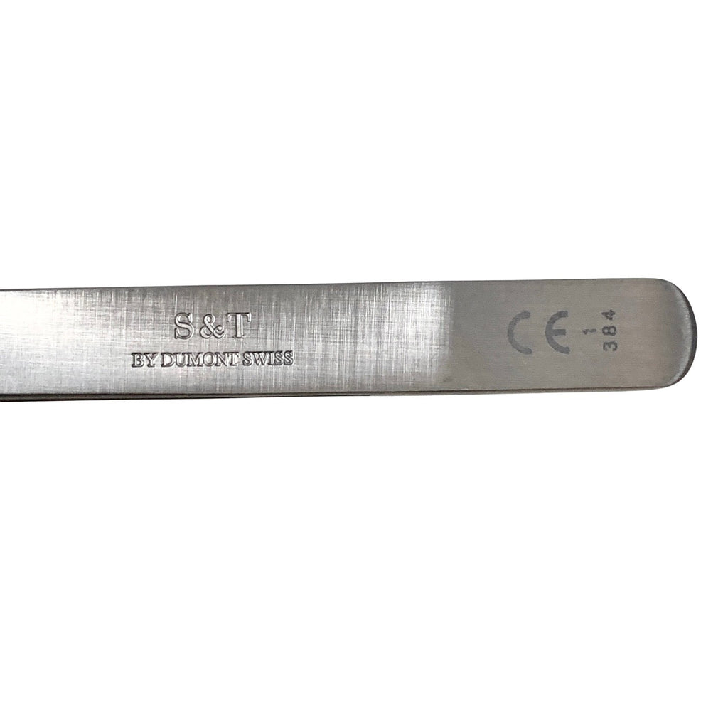 S&T REF JF-3-18, NM Flat Handle Non-Magnetic 0.3mm FORCEPS