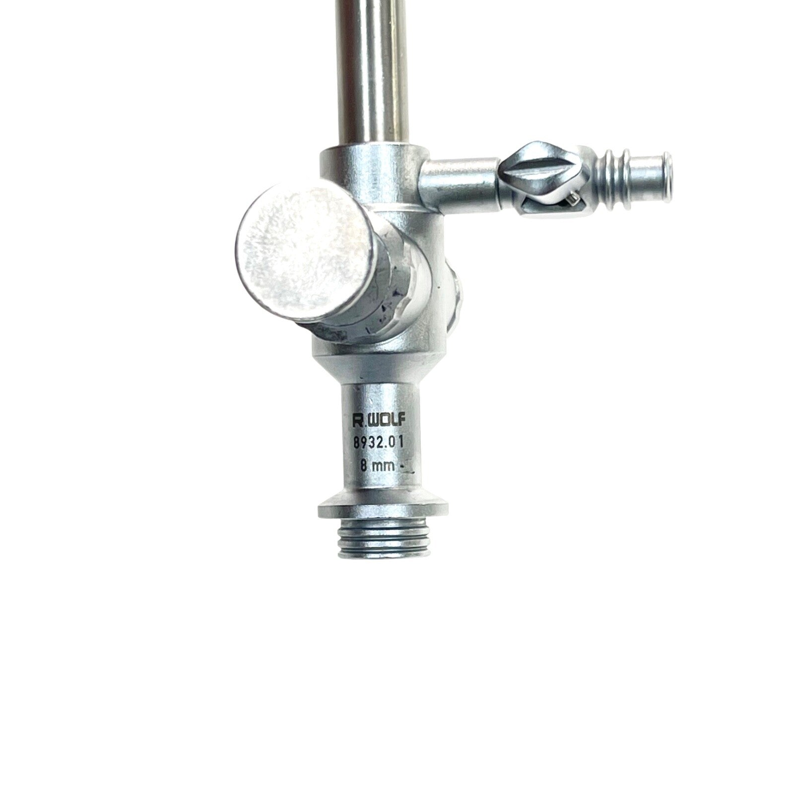 R. WOLF 8932.01 Trocar sleeve, trumpet valve, 8 mm Ø, 105 mm w/ 8932.12 Trocar