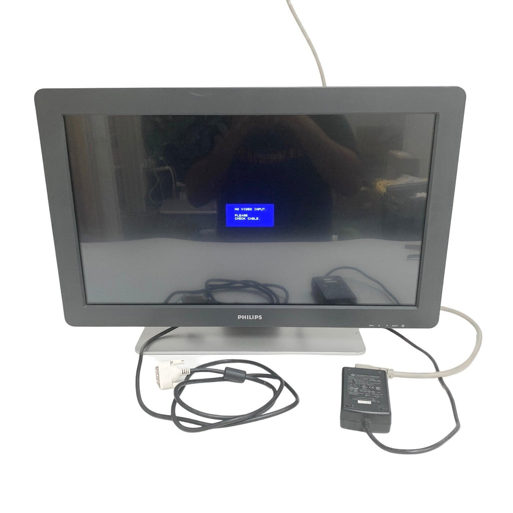 PHILIPS REF ET2401L, ELO 24” Full HD Touch Monitor W/ Power Adapter/ Stand/ DVI
