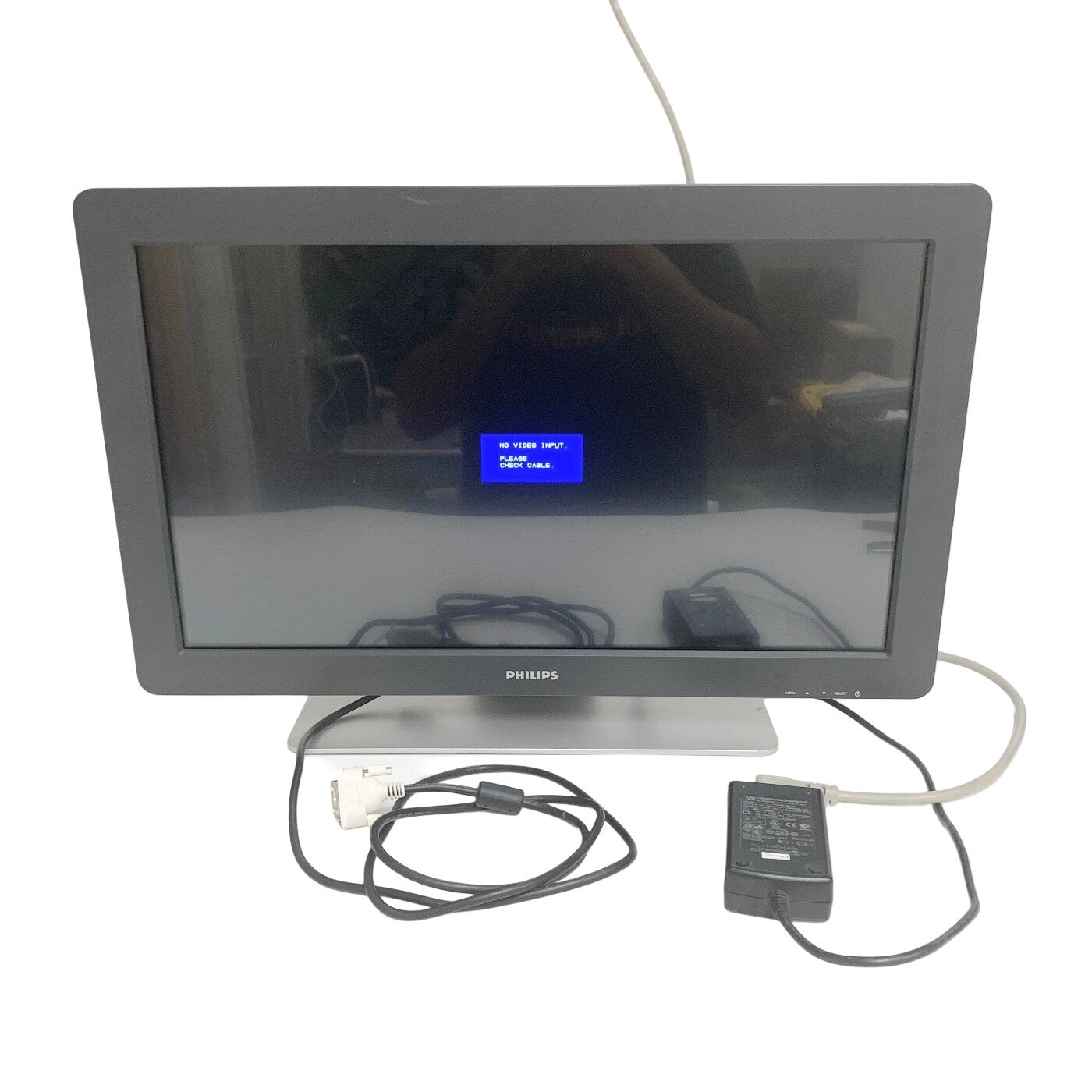 PHILIPS REF ET2401L, ELO 24” Full HD Touch Monitor W/ Power Adapter/ Stand/ DVI