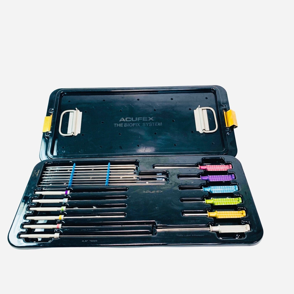 Acufex The Biofix System, Tamps, Applicators, Drill Bits, Guide Wires