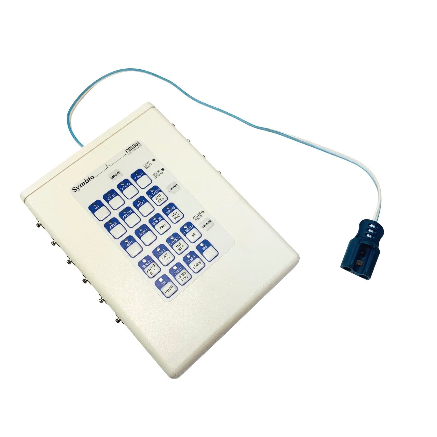 Symbio REF CS1201, 12 LEAD ECG CODE SIMULATOR WITH CONNECTOR