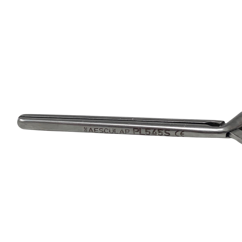 Aesculap PL545S Long Straight Atraumatic Vessel Clip 45mm Endo Style Silver