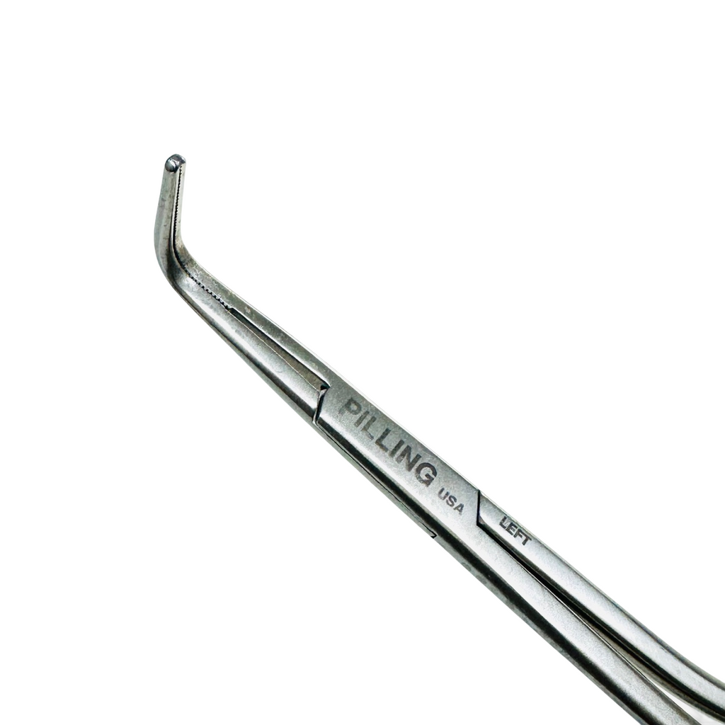 pilling 242005 MCDOUGAL PROSTATECTOMY CLAMP Angled Left 9 7/8"