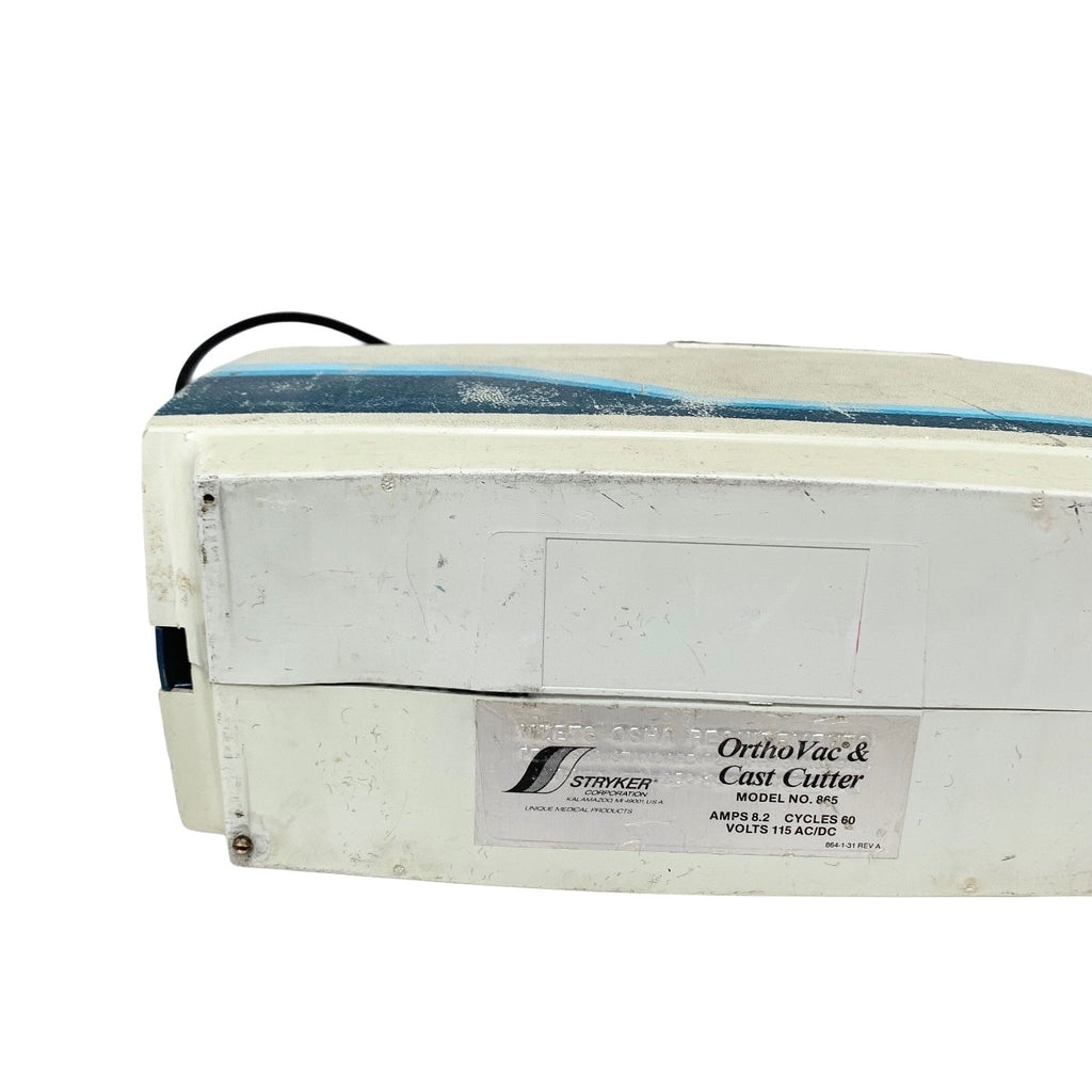 STRYKER REF 865, Ortho Vac, MISSING CAST CUTTER ONLY VAC