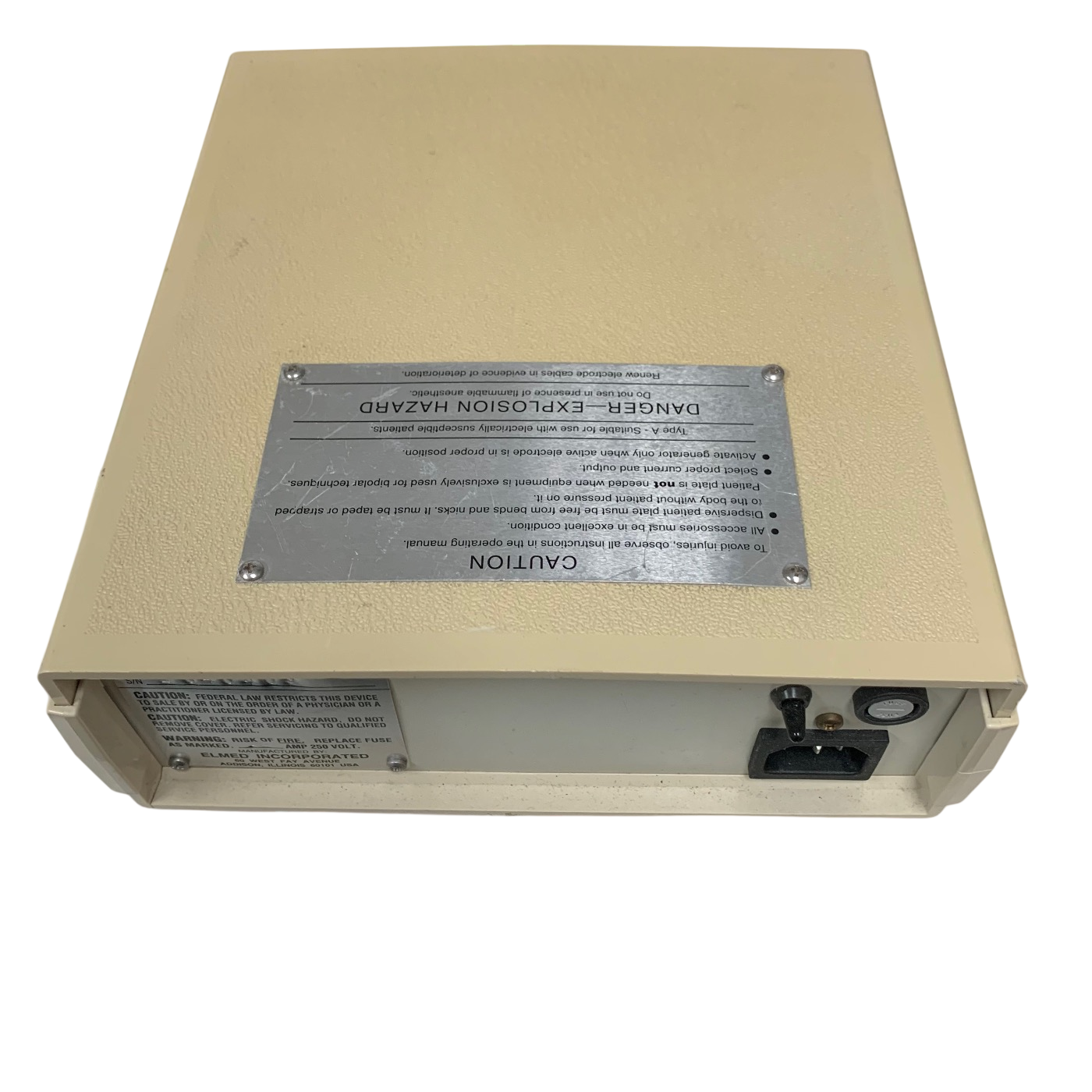 Elmed ARFM AUDIO RF METER WITH BIPOLAR COAGULATION