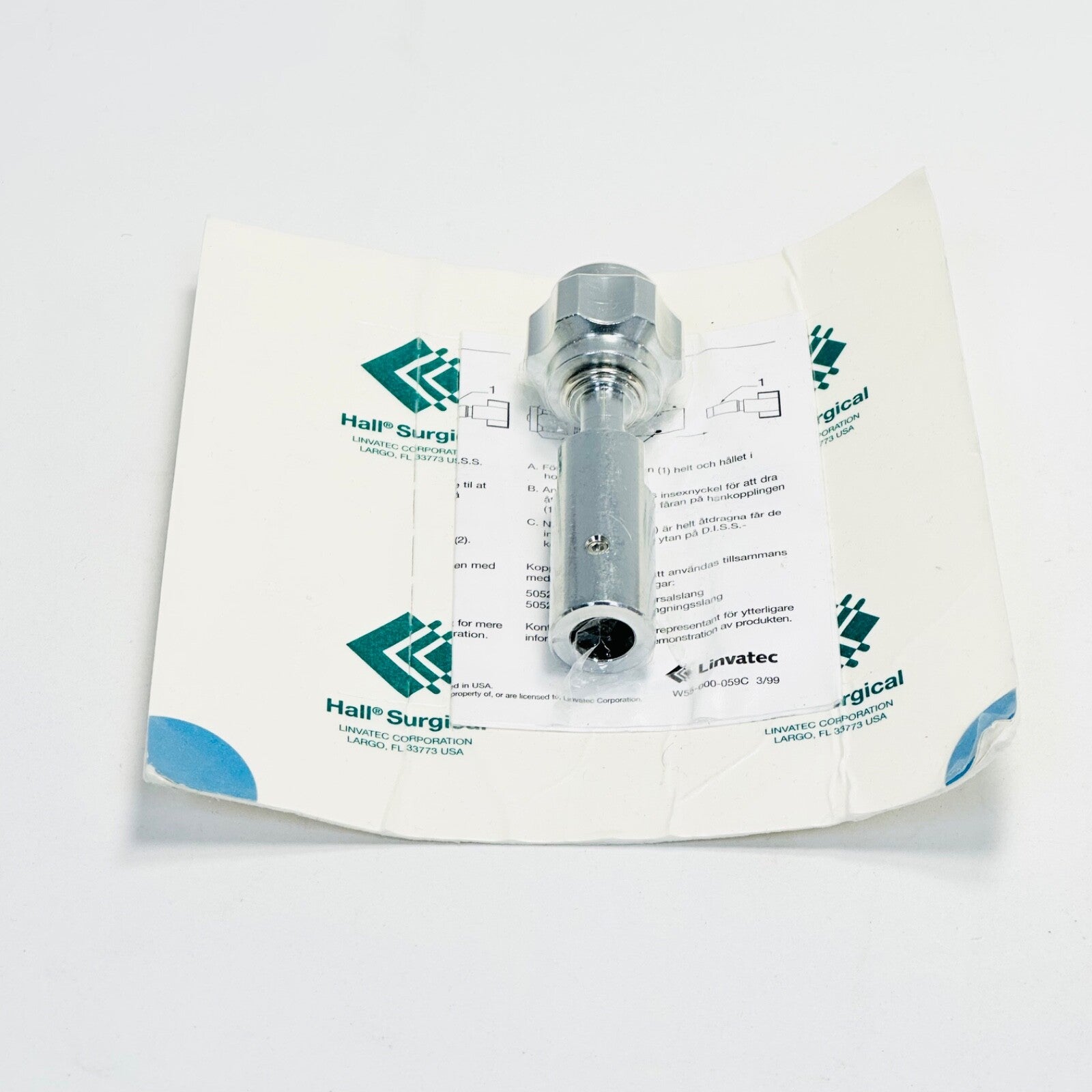 LINVATEC 5146-00 HALL SURGICAL DISS WALL ADAPTER Instrument