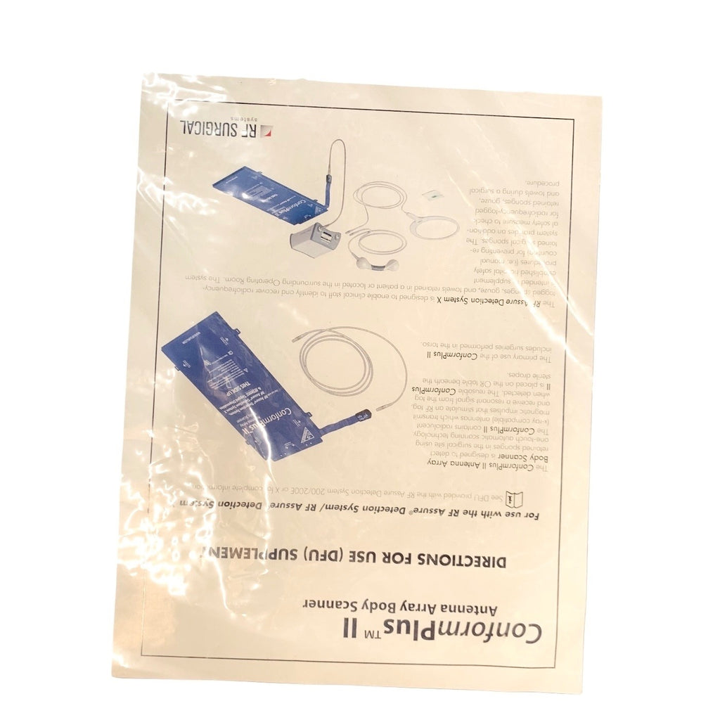 RF Surgical Ref 200/200E ConformPlus II Detection Mat for RF Assure – New Sealed