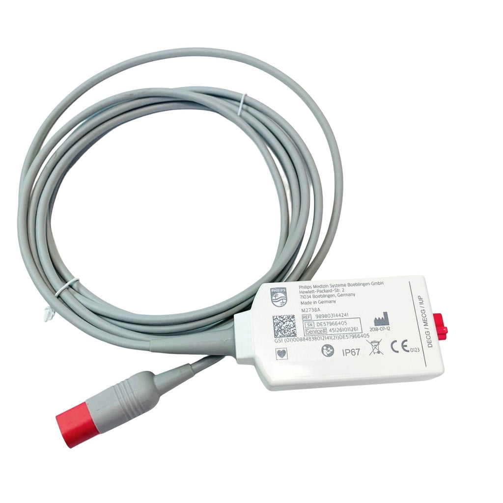 Philips REF M2738A, 989803144241 ECG Patient Module