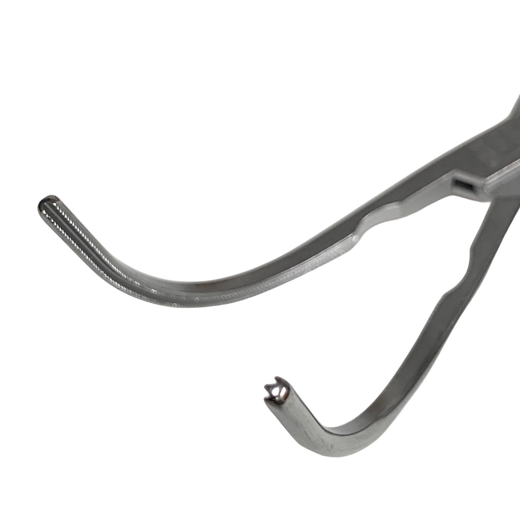 Pilling LOT OF 2 35-3631 & 35-3630 DeBakey Medium Surgical Clamp 10.5"