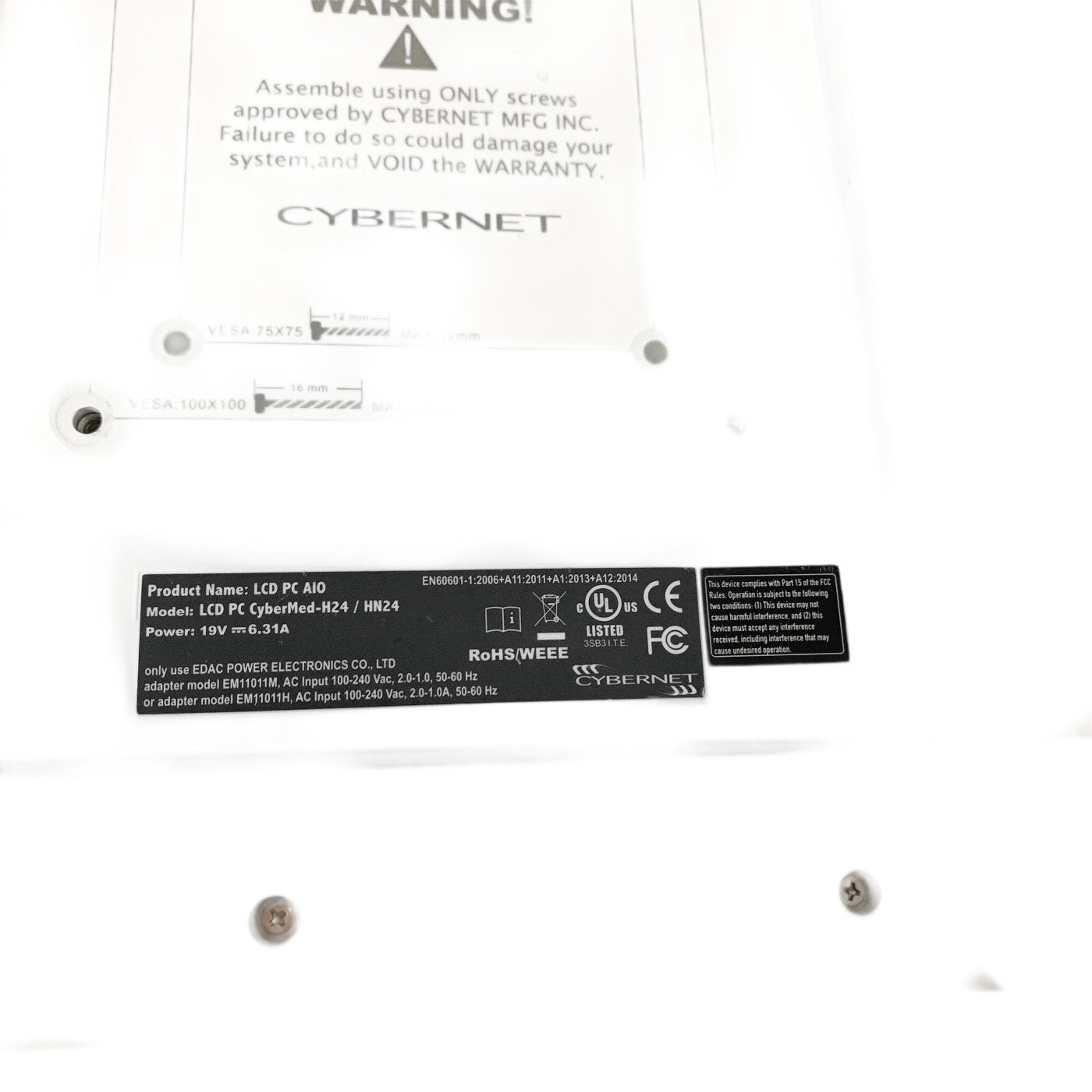 CYBERNET REF DD-961, CyberMed-H24 Medical All-in-One PC Monitor Crospon Endoflip