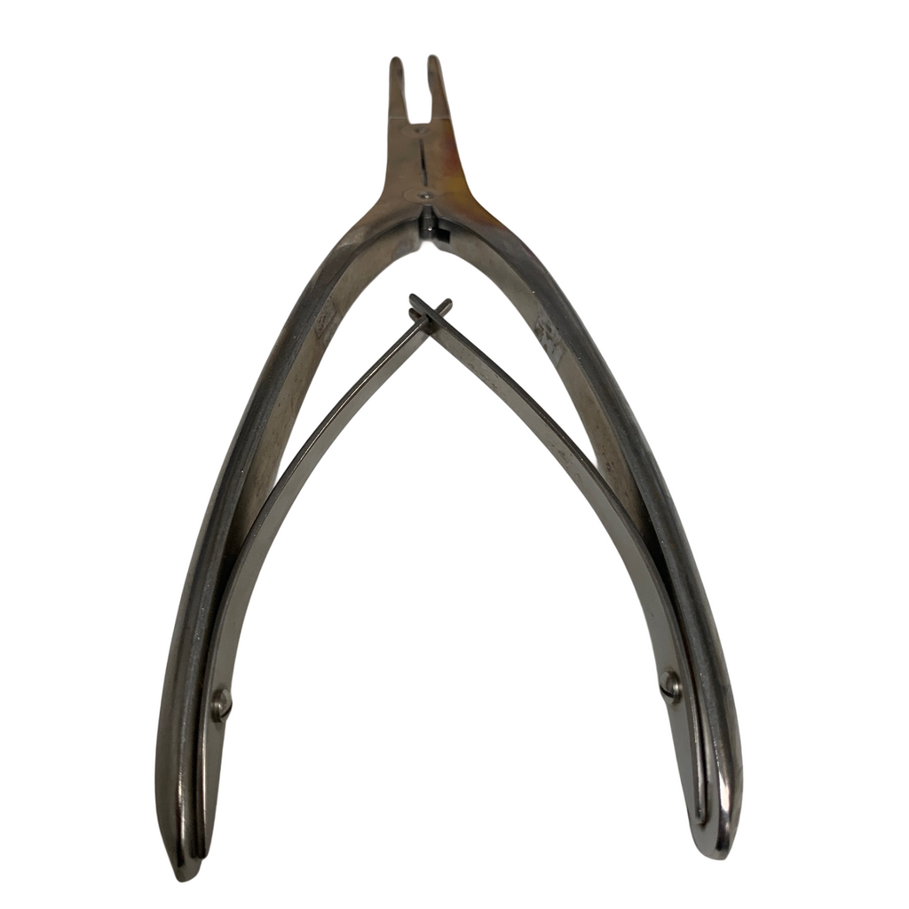 V. Mueller RH-1790 Rubin Septum Morselizer 10" Double Action ENT Forceps