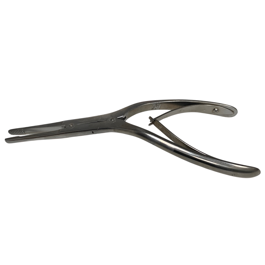 V. Mueller RH-1790 Rubin Septum Morselizer 10" Double Action ENT Forceps