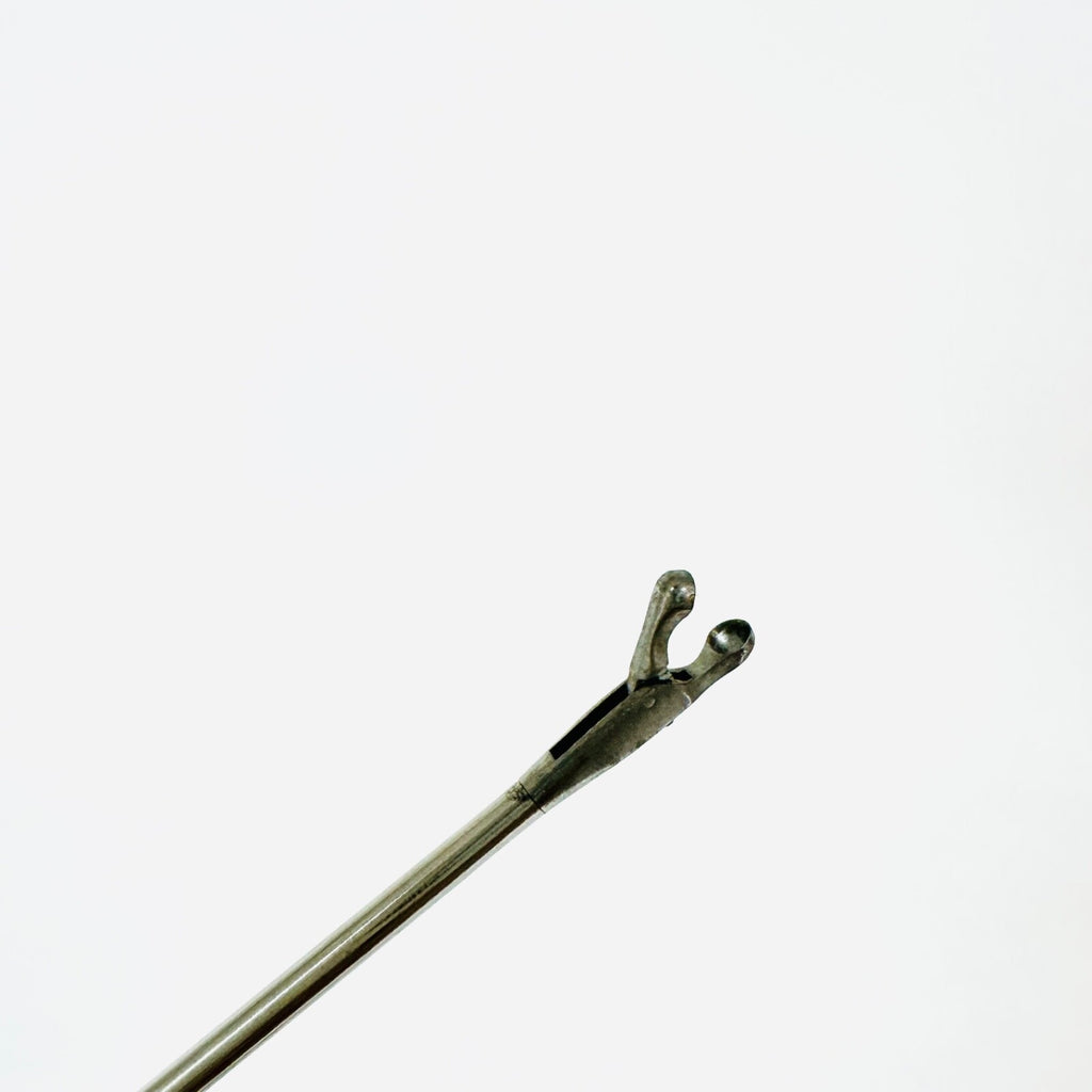 V. Mueller BE2825 Microlaryngeal Grasping Forceps Straight JACKO CUP 9-1/2 In