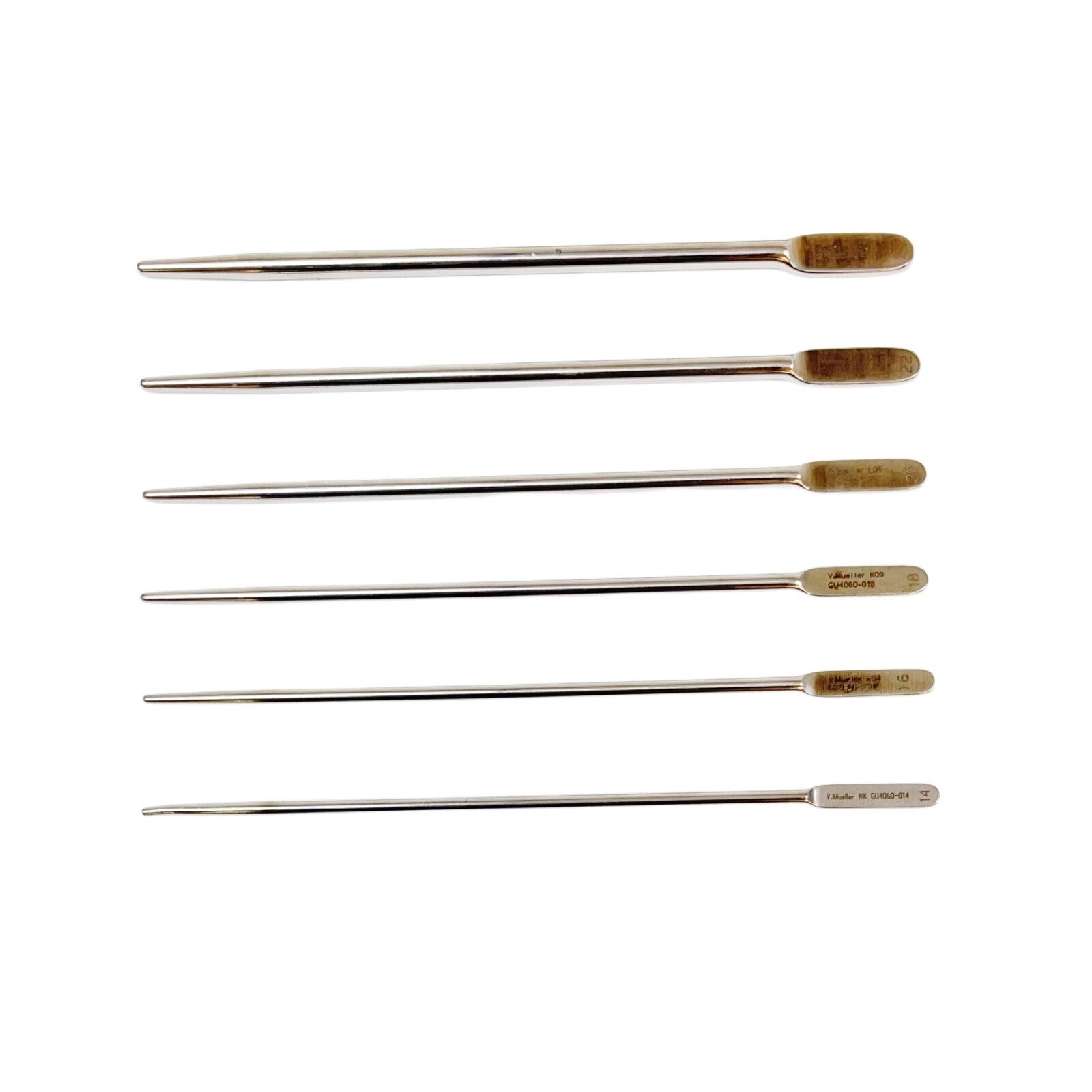 V.Mueller GU4060 Urethral SOUND, VAN BUREN JEWETT 14-32 FR 9 1/2" (QTY-10)