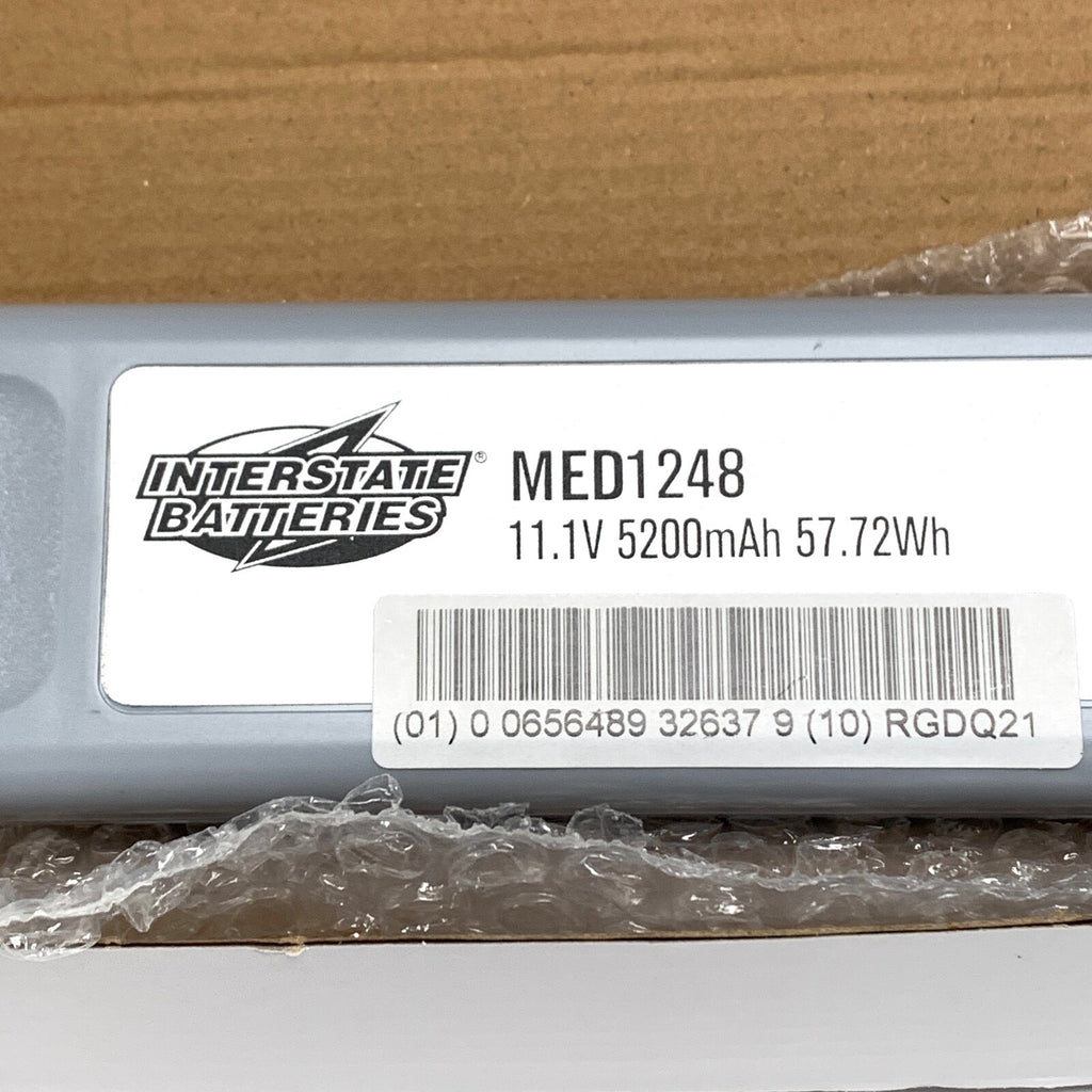 Interstate Batteries REF MED1248, 11.10V 5200 mAH 5.20 AH