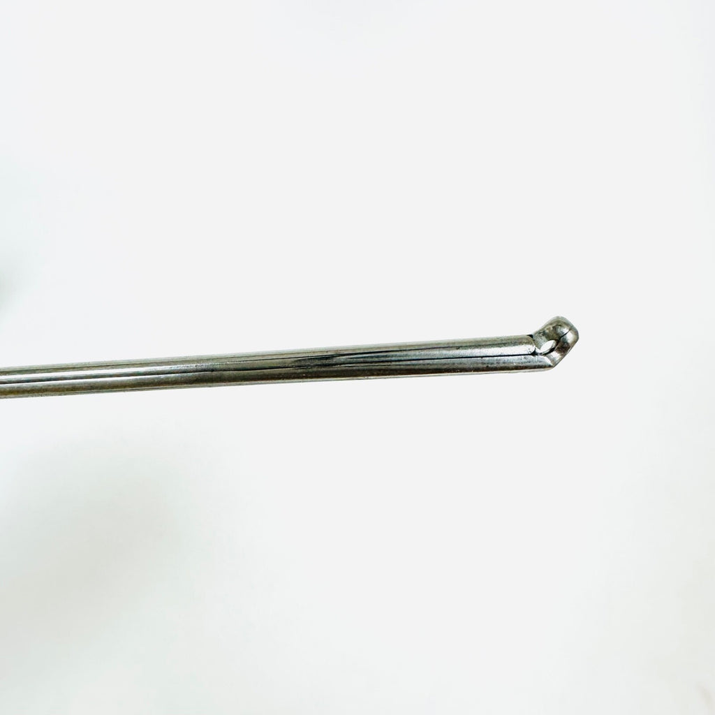 V. Mueller Microlaryngeal Grasping Angled UP CUP Forceps 11 Inch Instrument