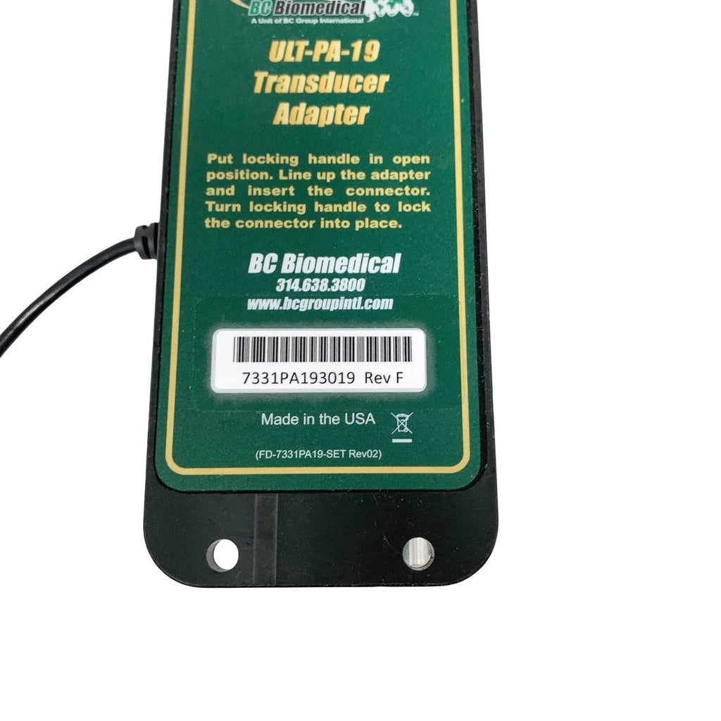 BC Biomedical Ref ULT-PA-19, Transducer Adapter